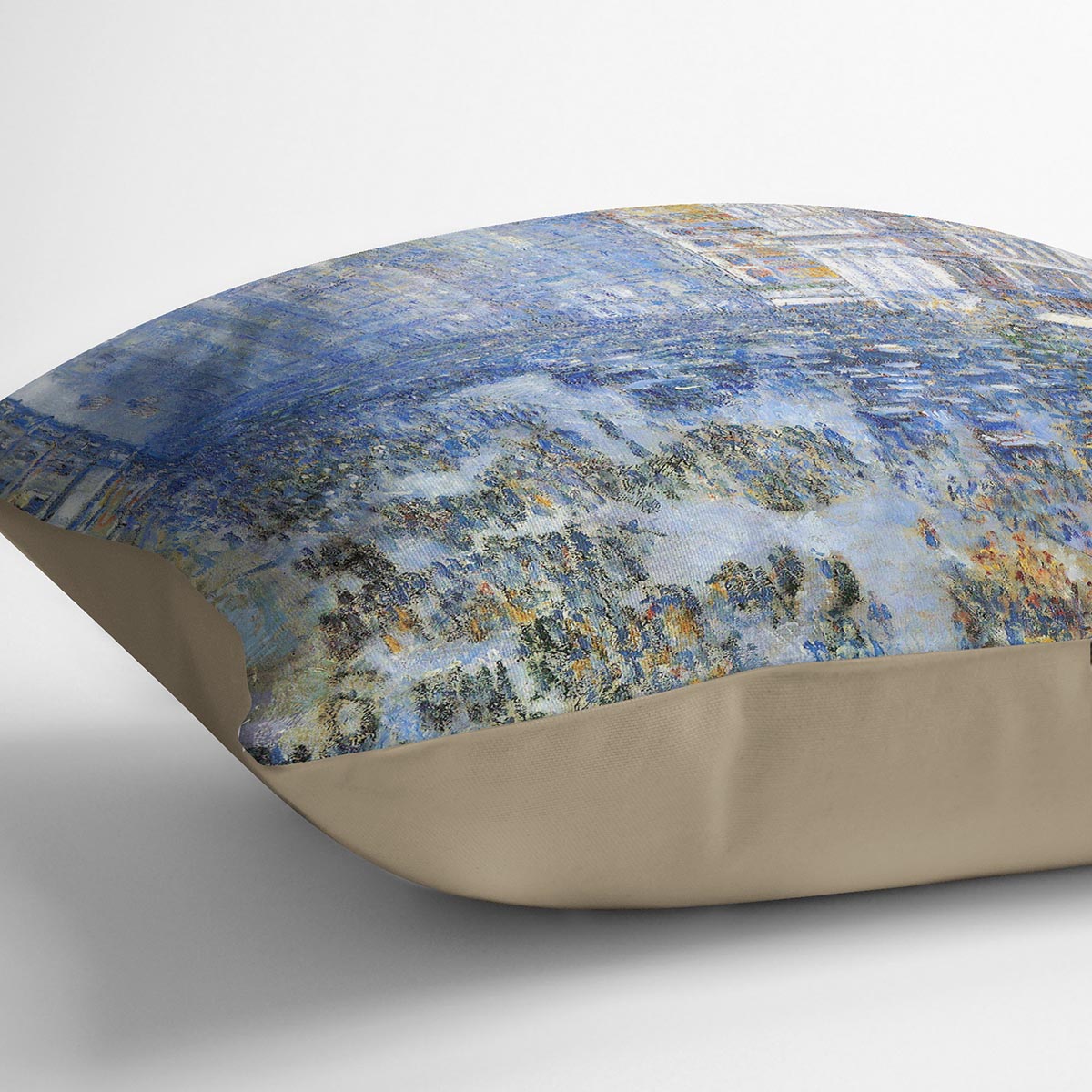 Fifth Avenue by Hassam Cushion - Canvas Art Rocks - 2
