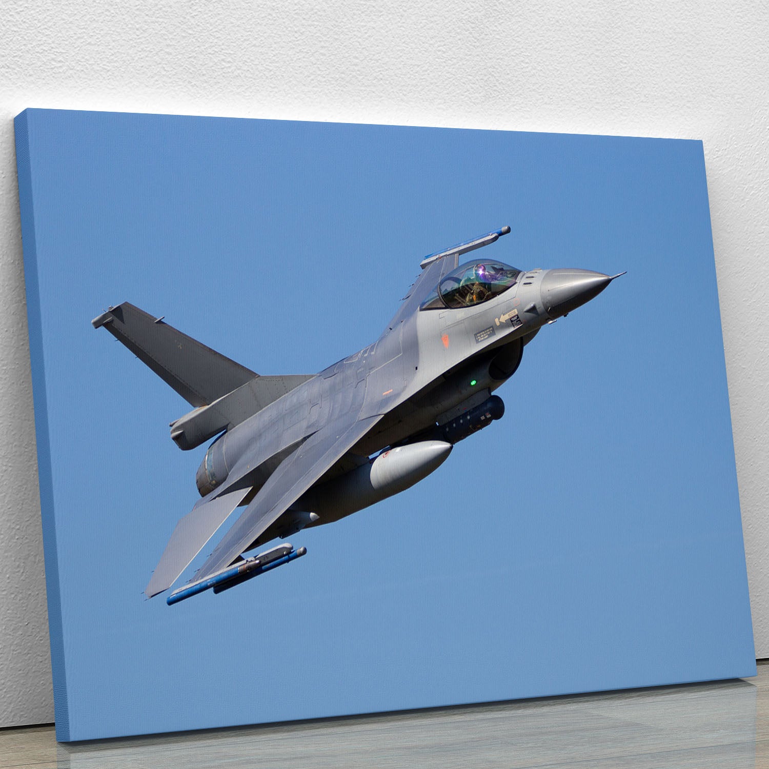 Fighter jet flyby Canvas Print or Poster - Canvas Art Rocks - 1