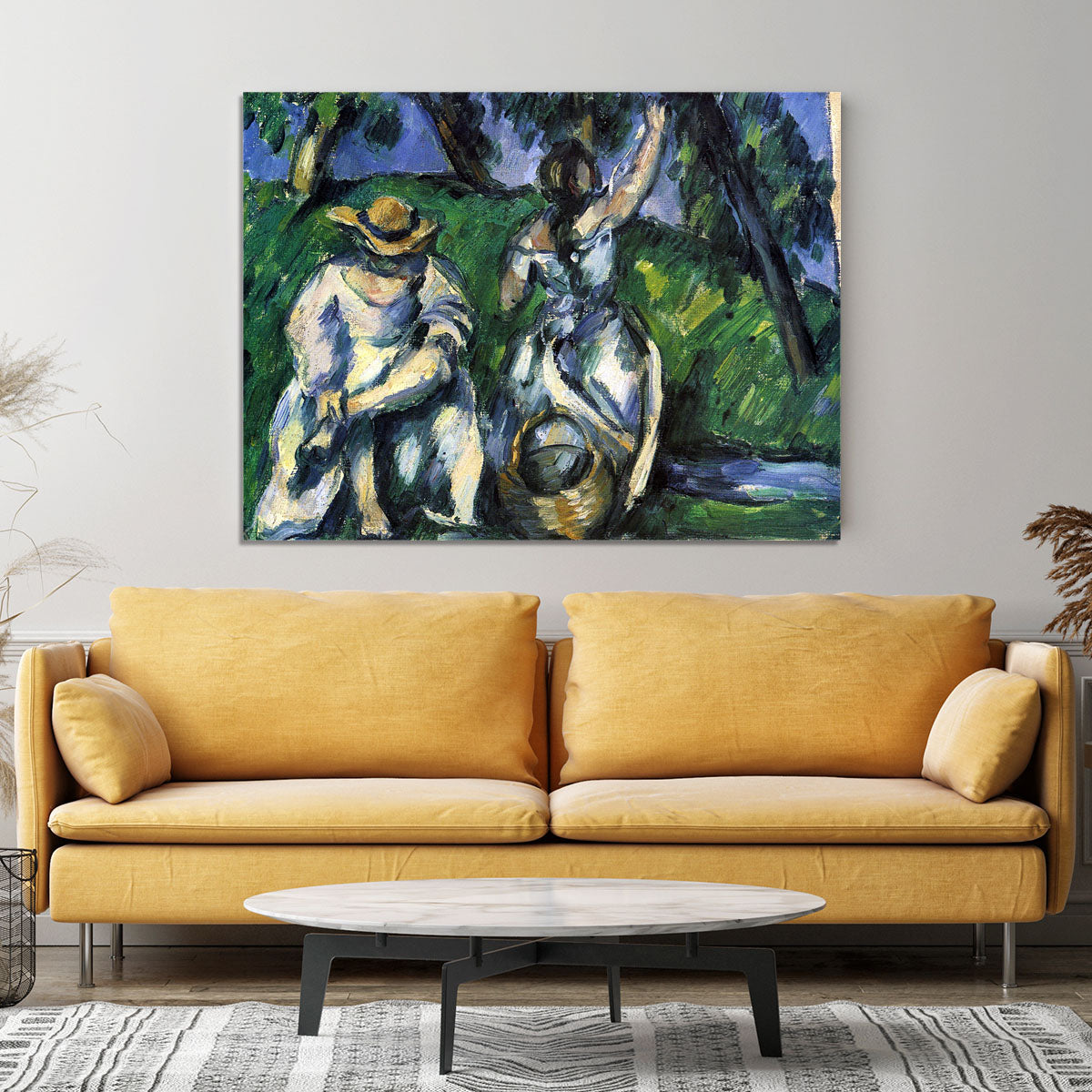 Figures by Cezanne Canvas Print or Poster - Canvas Art Rocks - 4