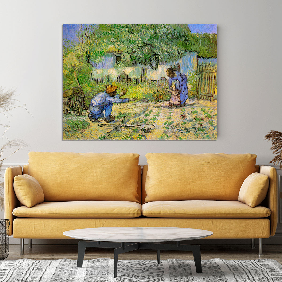 First Steps by Van Gogh Canvas Print or Poster - Canvas Art Rocks - 4