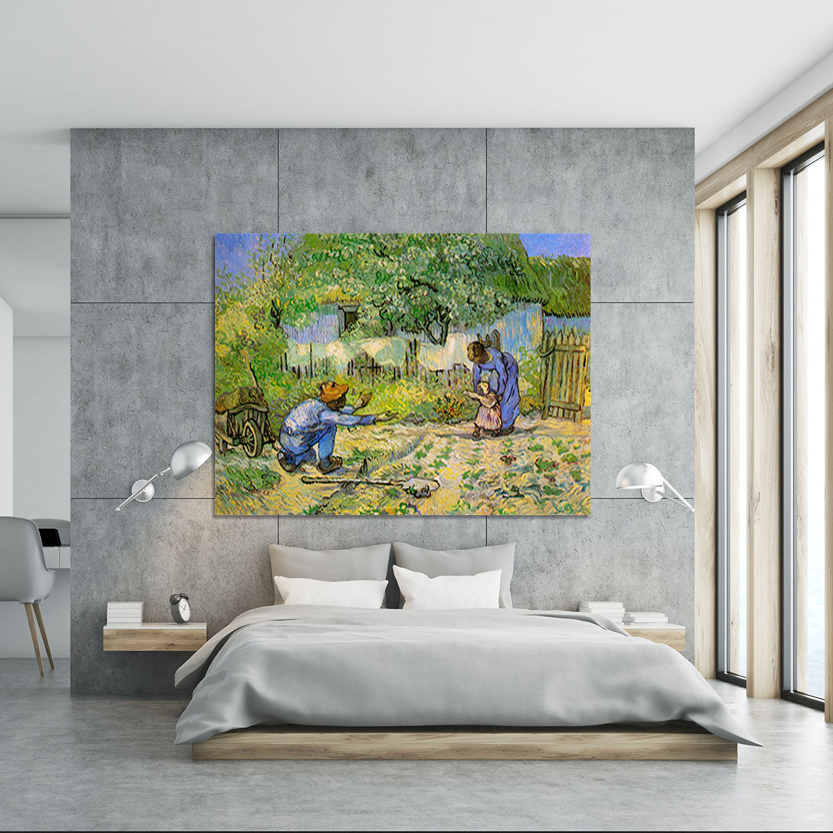 First Steps by Van Gogh Canvas Print or Poster - Canvas Art Rocks - 5