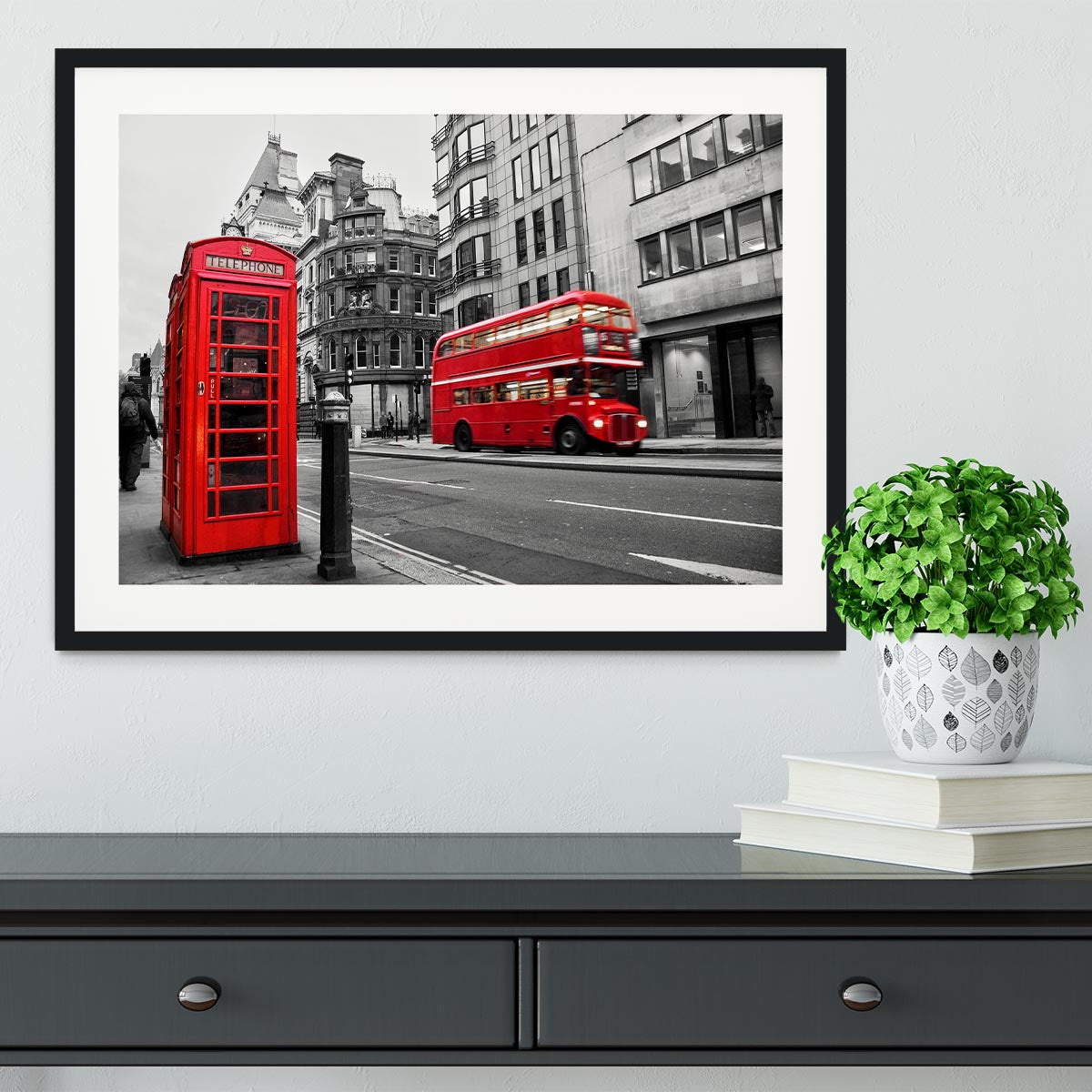 Fleet street London Framed Print - Canvas Art Rocks - 1