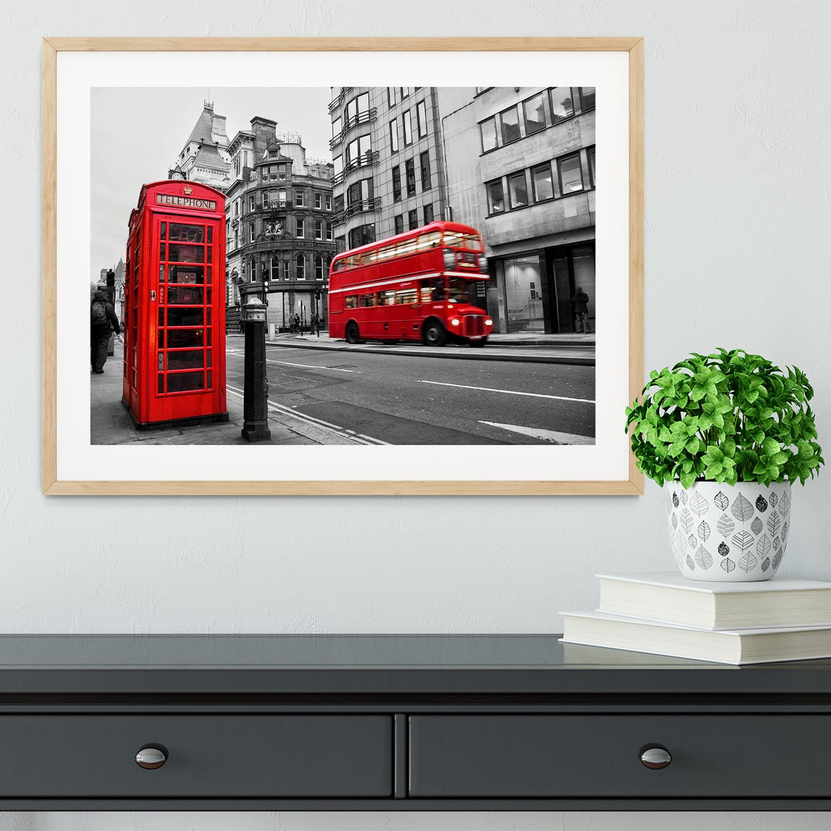 Fleet street London Framed Print - Canvas Art Rocks - 3