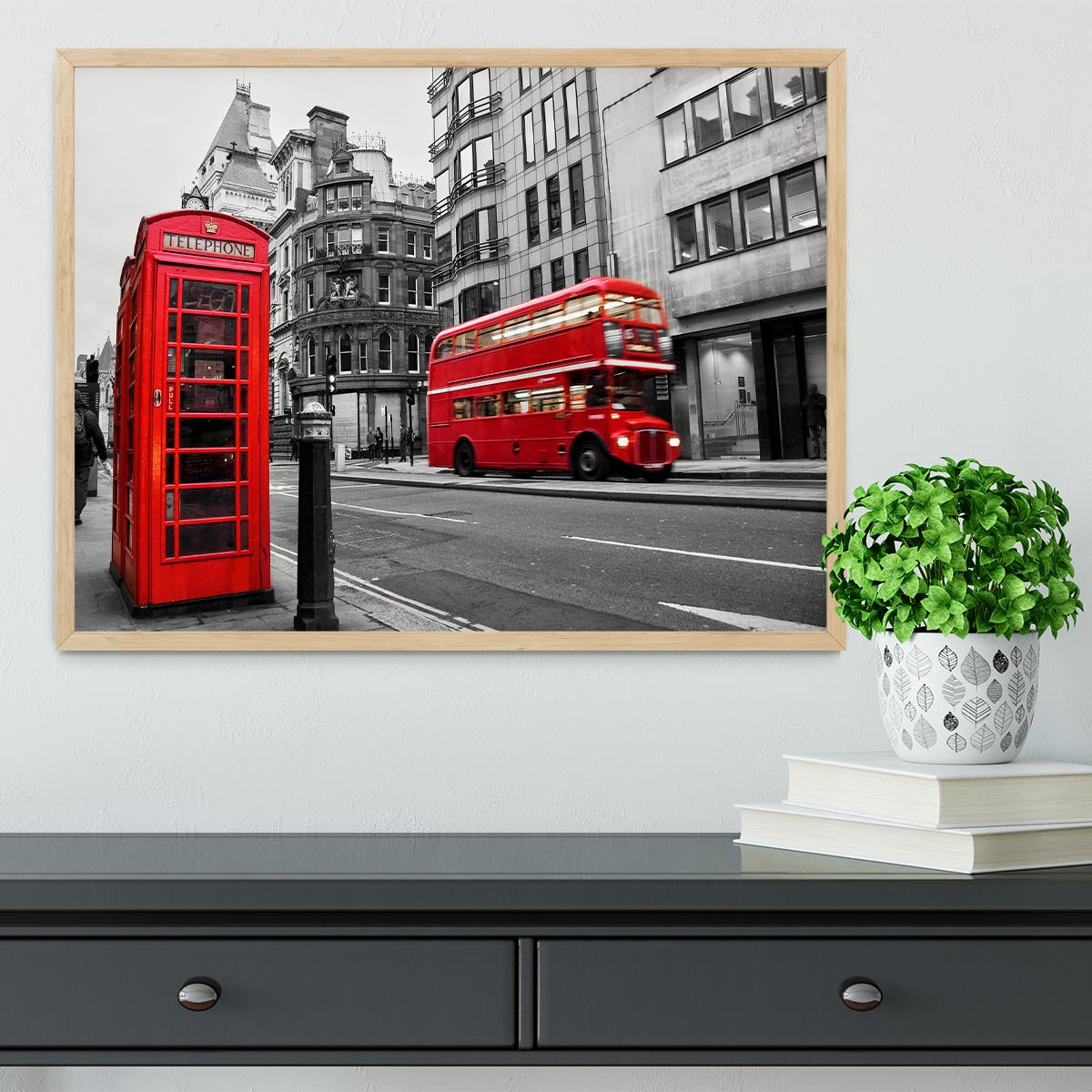 Fleet street London Framed Print - Canvas Art Rocks - 4