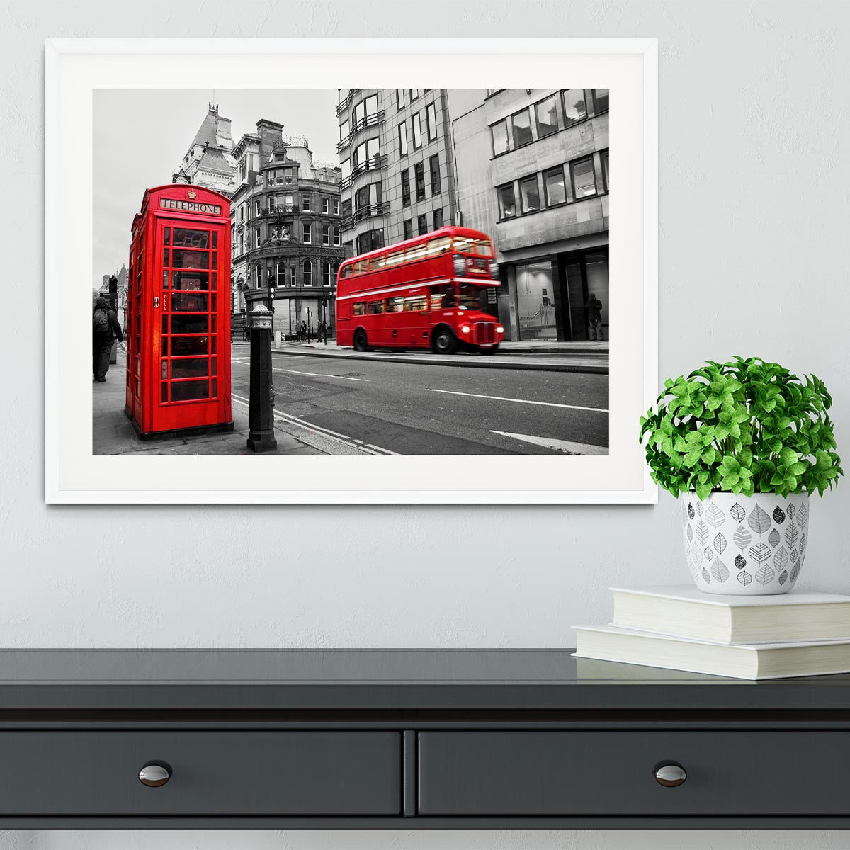 Fleet street London Framed Print - Canvas Art Rocks - 5