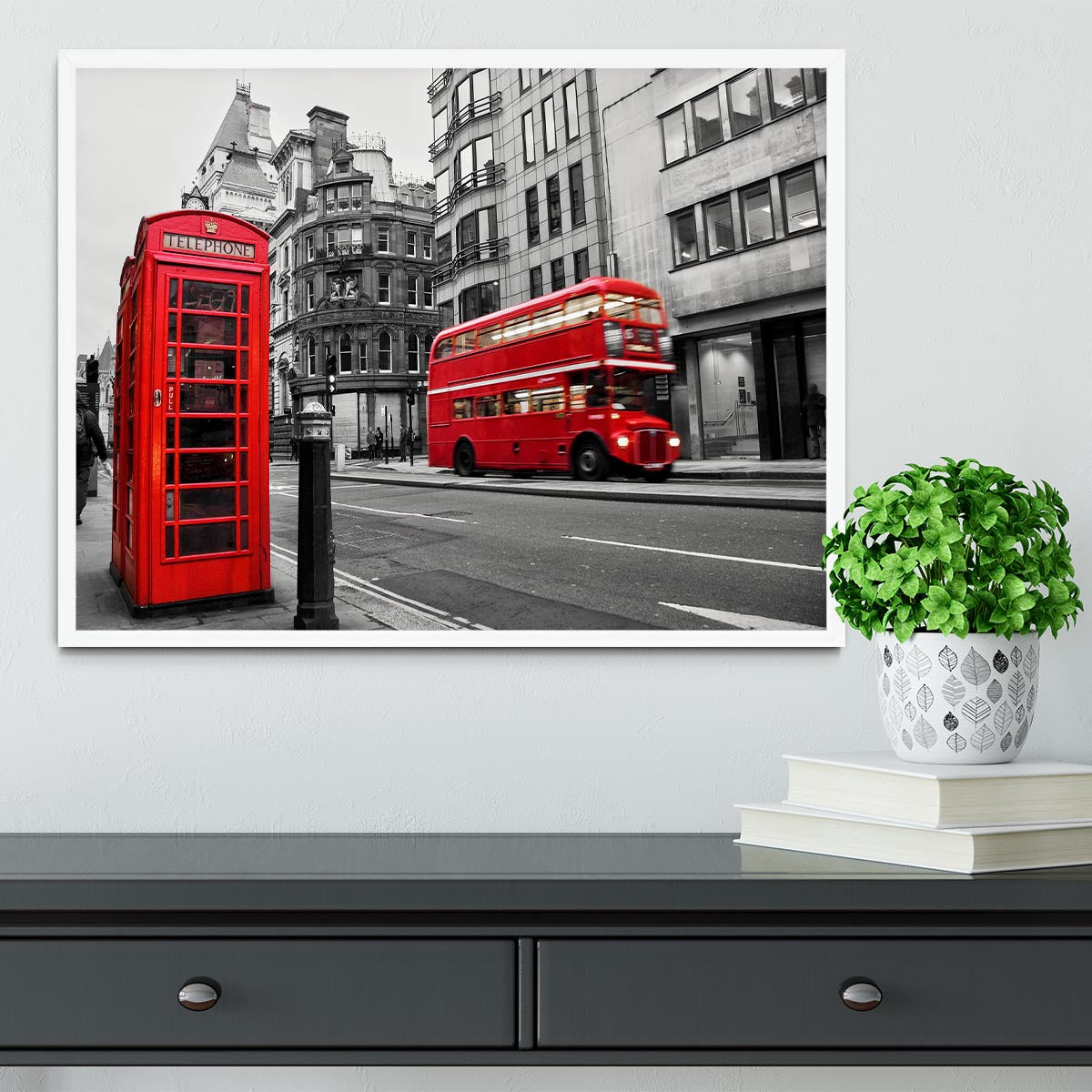 Fleet street London Framed Print - Canvas Art Rocks -6
