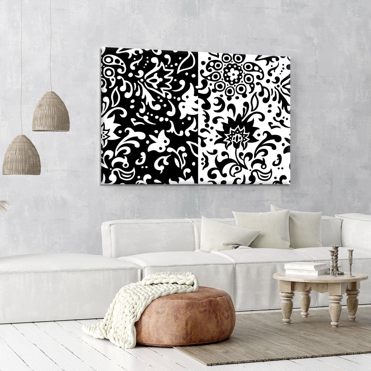 Floral Chic Canvas Print or Poster - Canvas Art Rocks - 6