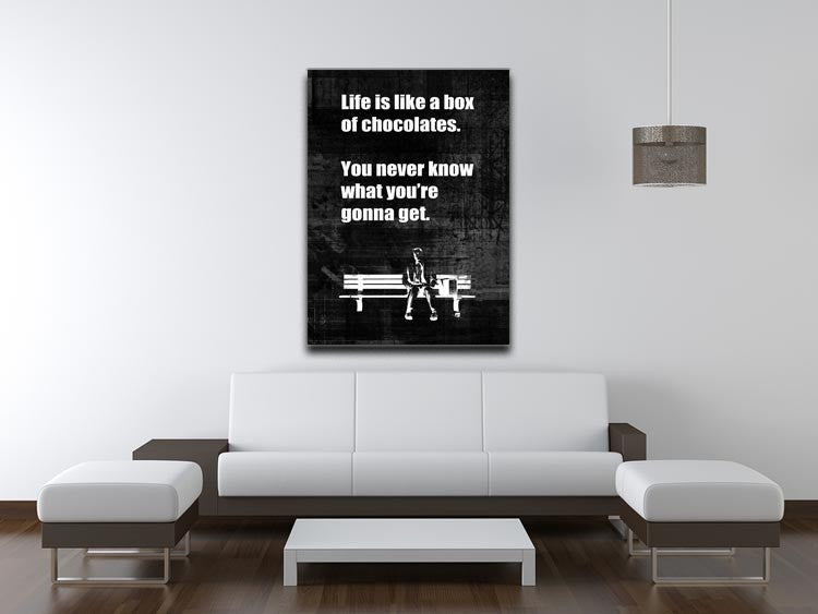 Forest Gump Box Of Chocolates Print - Canvas Art Rocks - 4