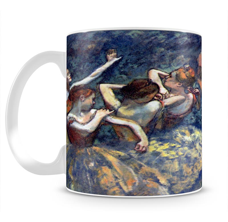 Four Dancers by Degas Mug - Canvas Art Rocks - 1