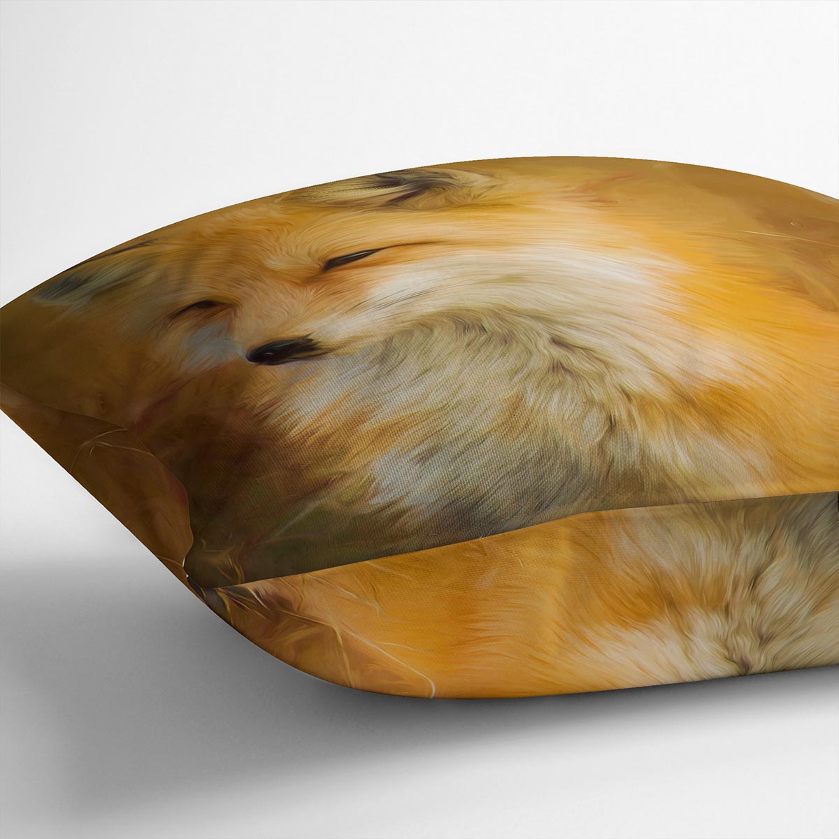 Fox Painting Cushion