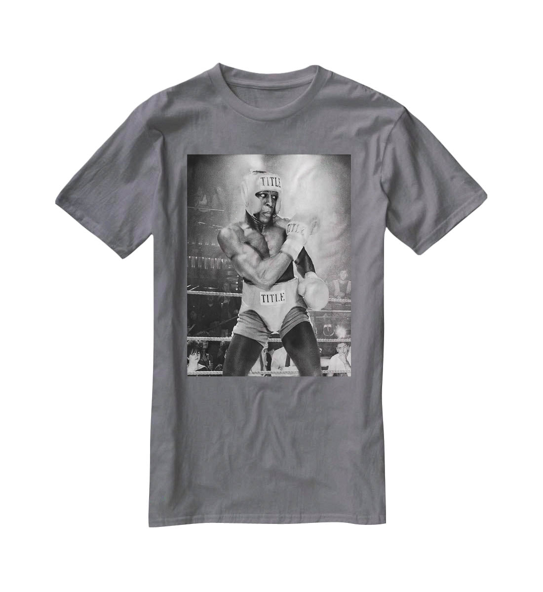 Frank Bruno in 1984 T-Shirt - Canvas Art Rocks - 3