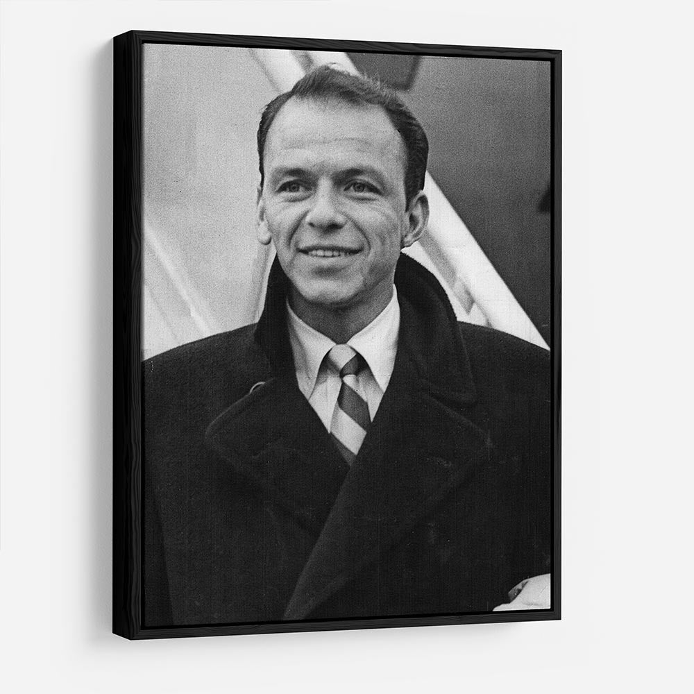 Frank Sinatra at airport HD Metal Print