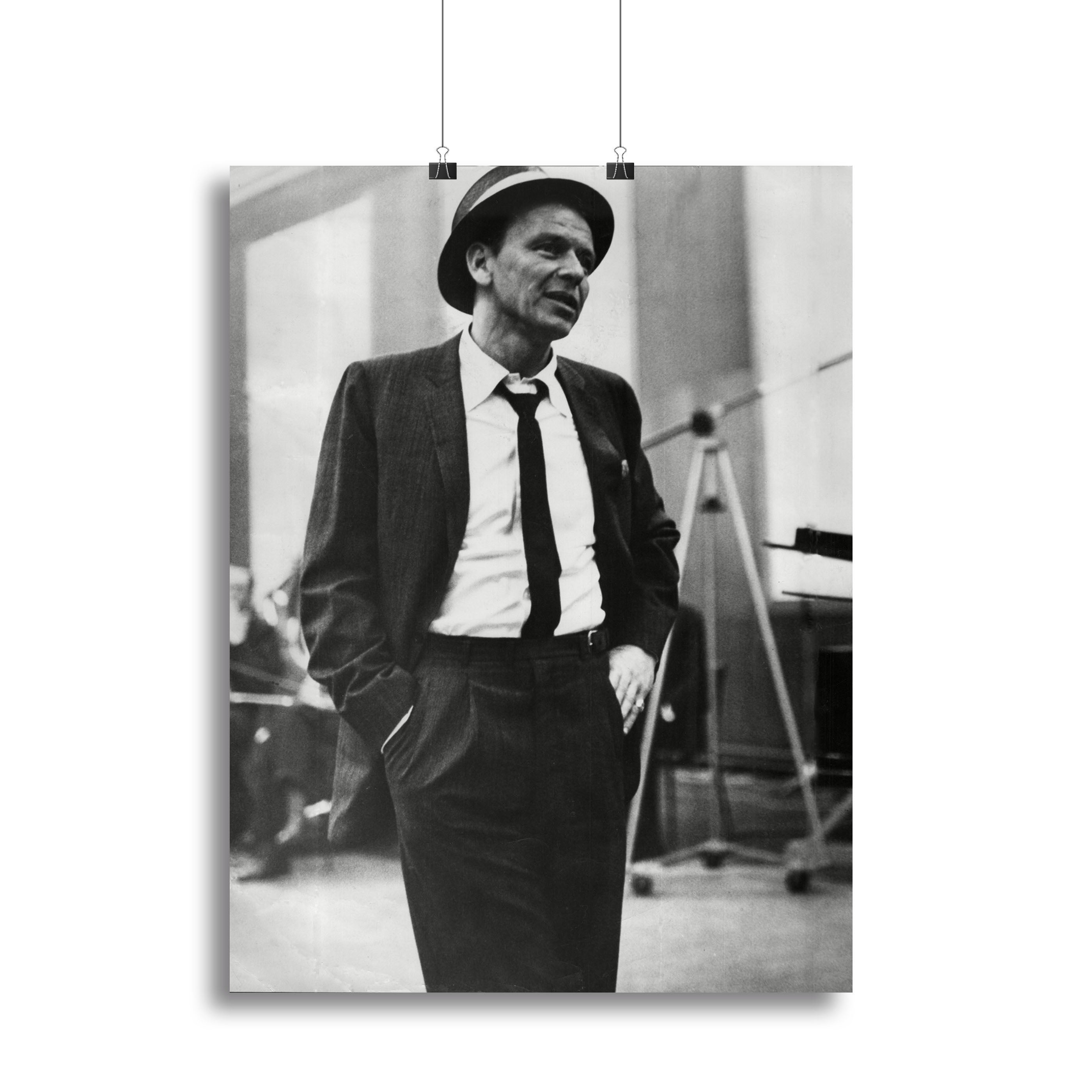 Frank Sinatra recording Canvas Print or Poster - Canvas Art Rocks - 2