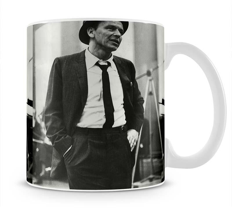 Frank Sinatra recording Mug - Canvas Art Rocks - 1