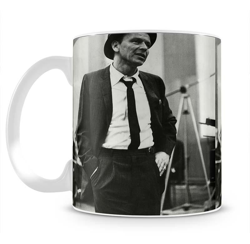 Frank Sinatra recording Mug - Canvas Art Rocks - 2