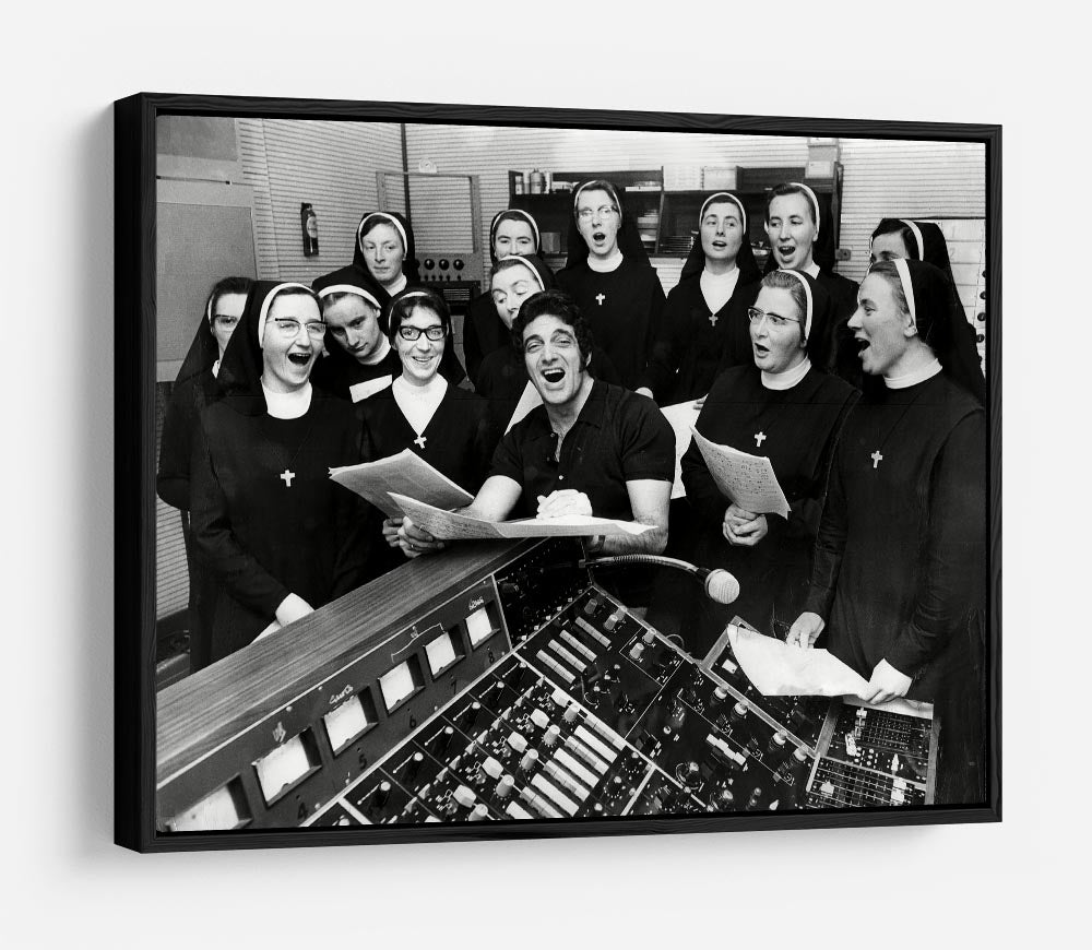 Frankie Vaughan and nuns HD Metal Print