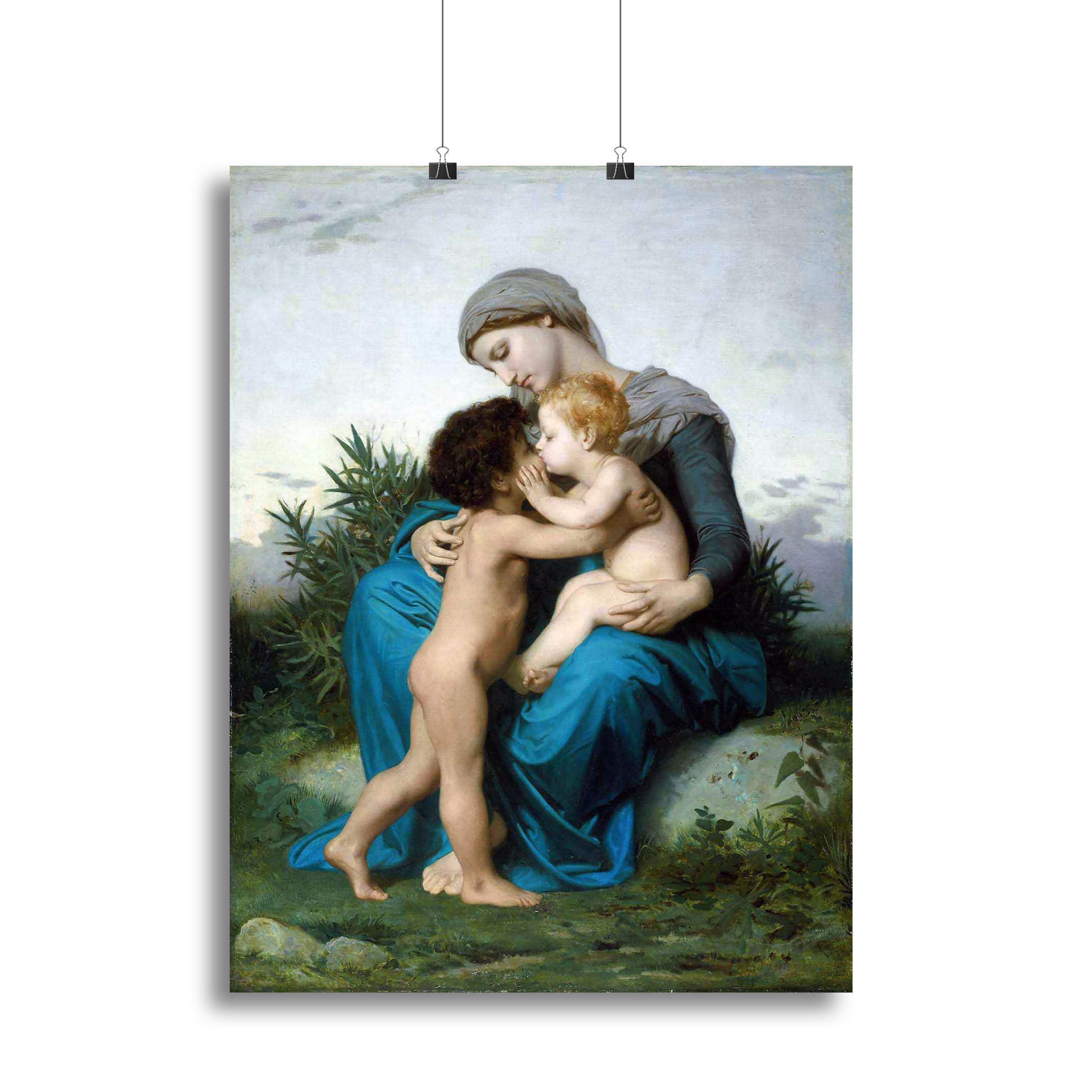 Fraternal Love By Bouguereau Canvas Print or Poster - Canvas Art Rocks - 2