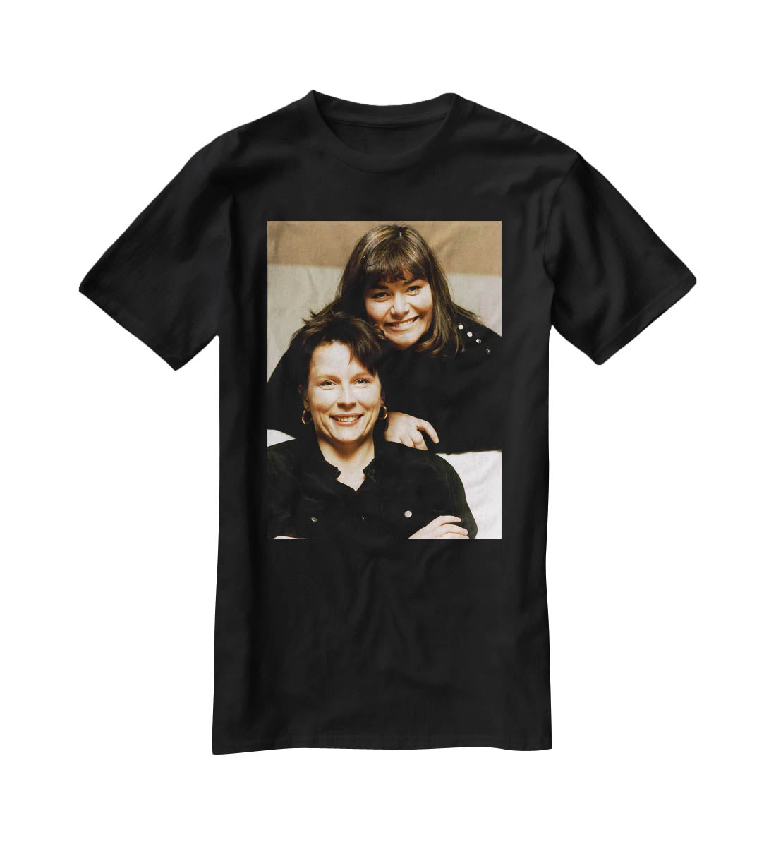 French and Saunders T-Shirt - Canvas Art Rocks - 1