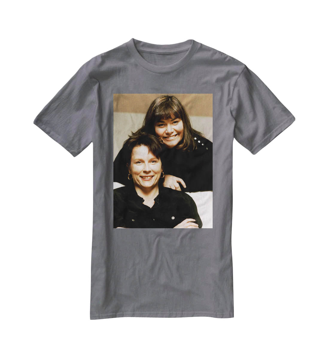 French and Saunders T-Shirt - Canvas Art Rocks - 3