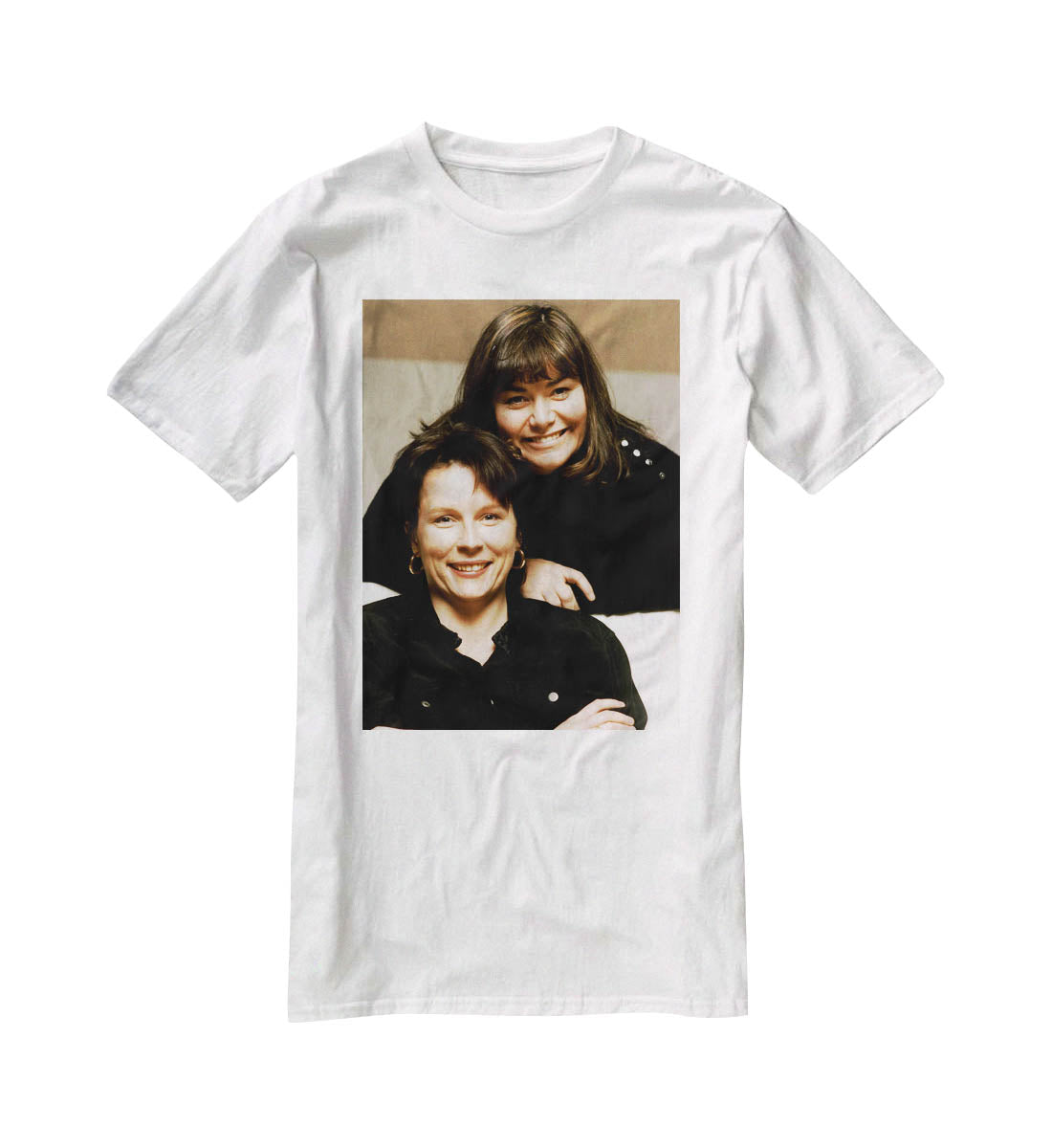 French and Saunders T-Shirt - Canvas Art Rocks - 5