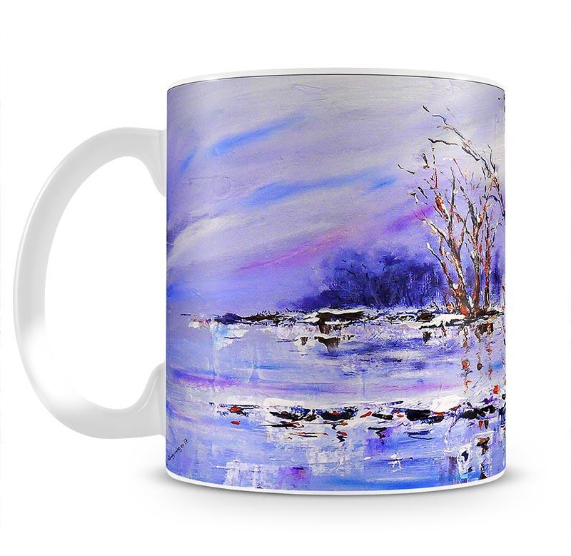 Frozen Tree Painting Mug - Canvas Art Rocks - 2