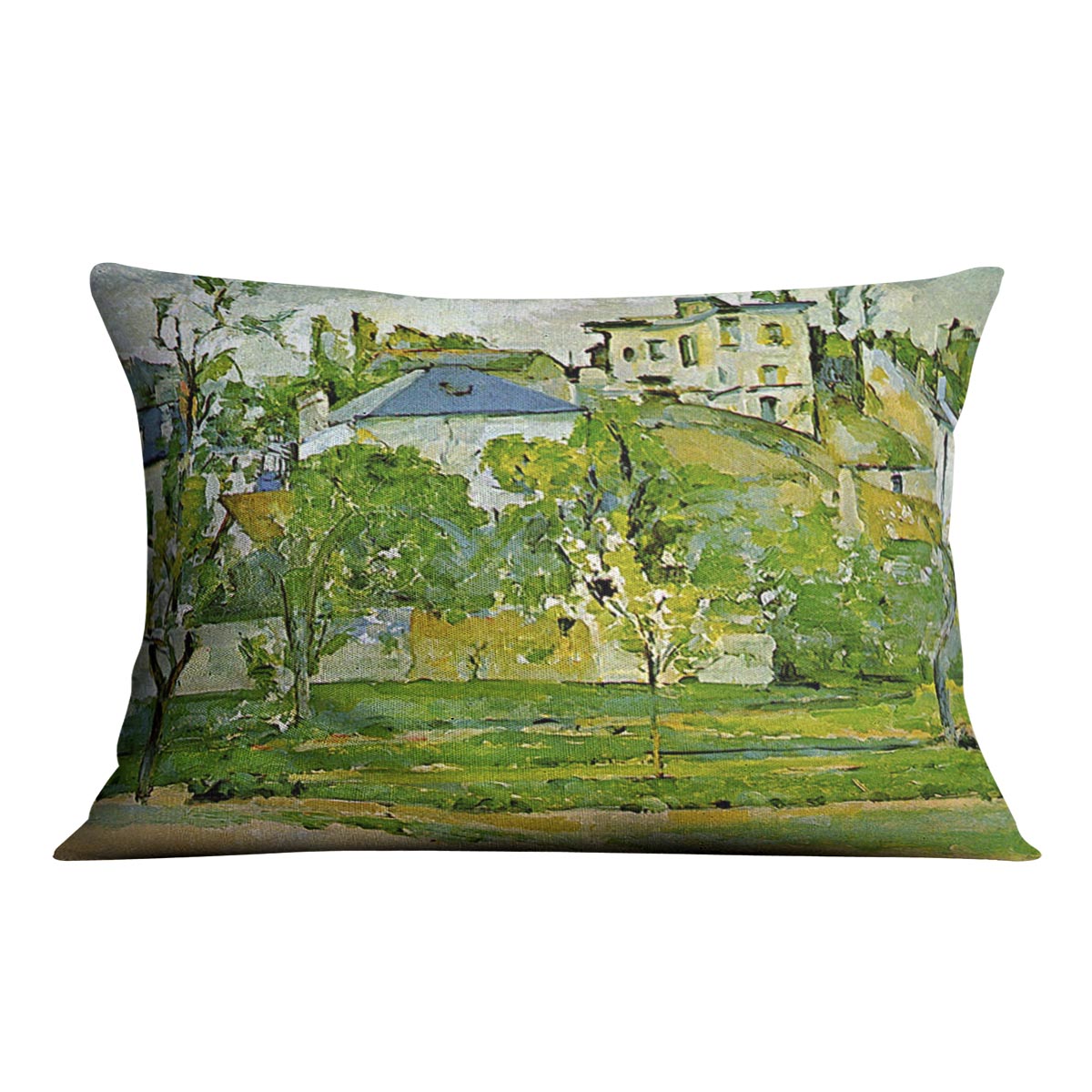 Fruit garden in Pontoise by Cezanne Cushion