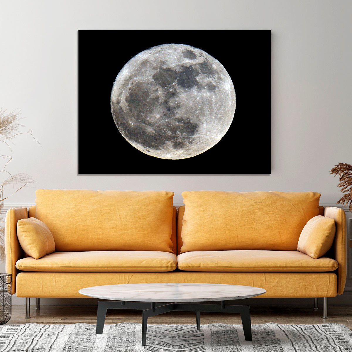 Full Moon Canvas Print or Poster - Canvas Art Rocks - 4