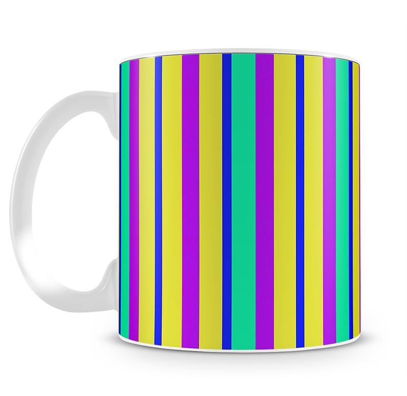 Funky Stripes Multi 1 Mug - Canvas Art Rocks - 2