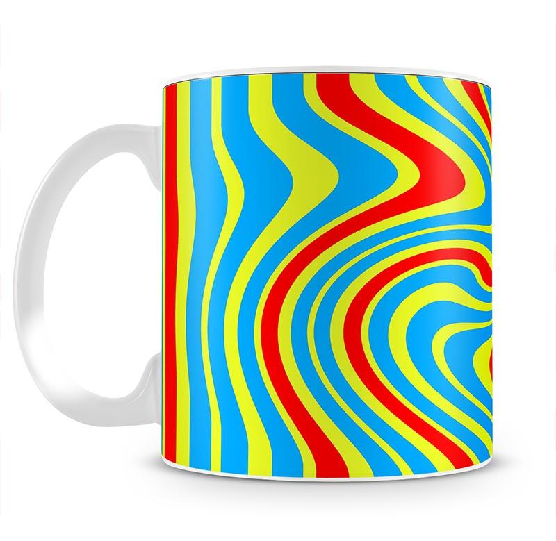 Funky Stripes Swirl 6 Mug - Canvas Art Rocks - 2
