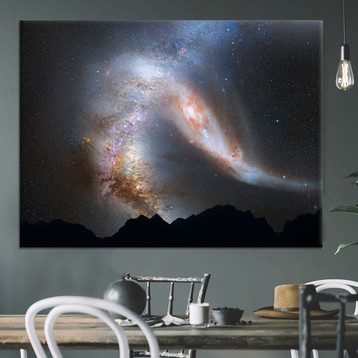 Galaxy Sky Canvas Print or Poster - Canvas Art Rocks - 3