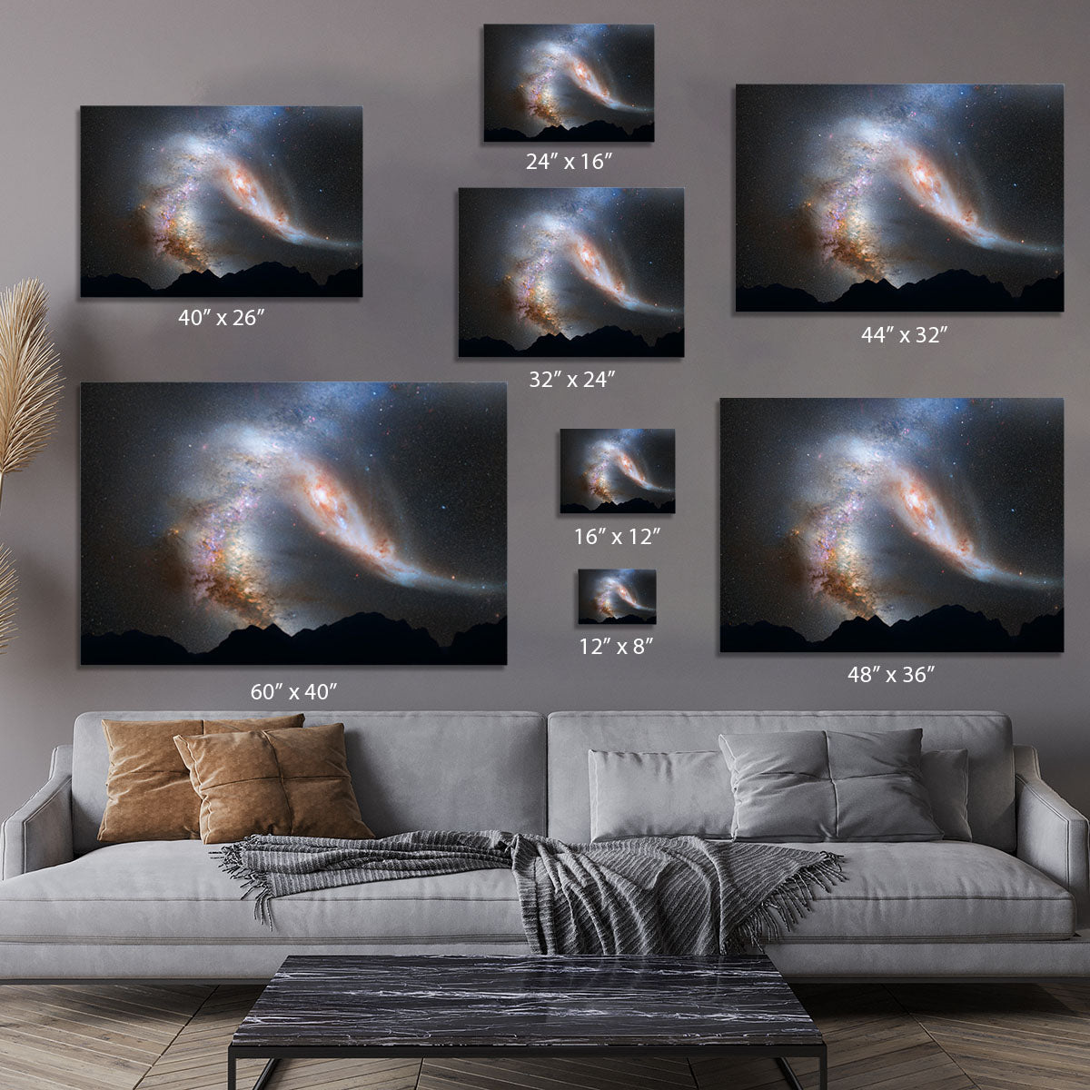 Galaxy Sky Canvas Print or Poster - Canvas Art Rocks - 7