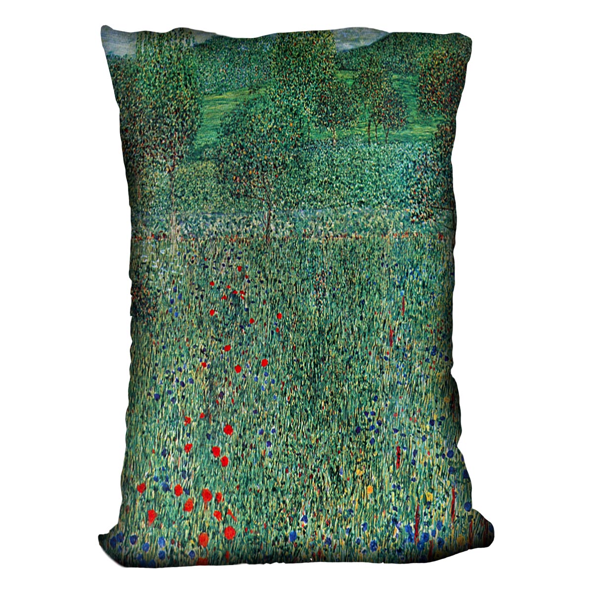 Garden landscape by Klimt Cushion