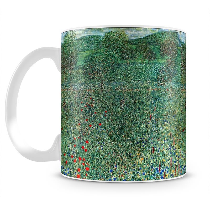 Garden landscape by Klimt Mug - Canvas Art Rocks - 2