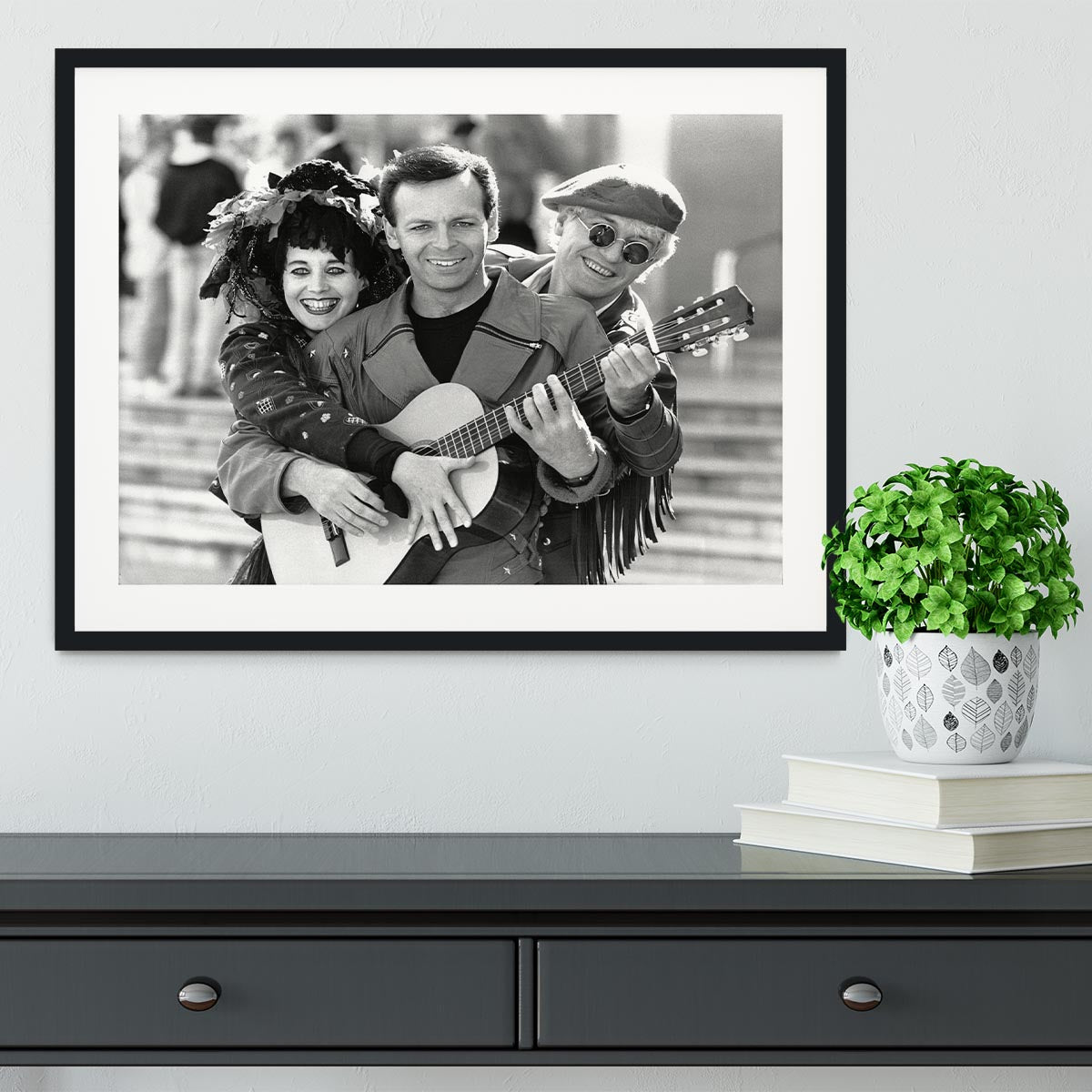 Gary Numan and friends Framed Print - Canvas Art Rocks - 1