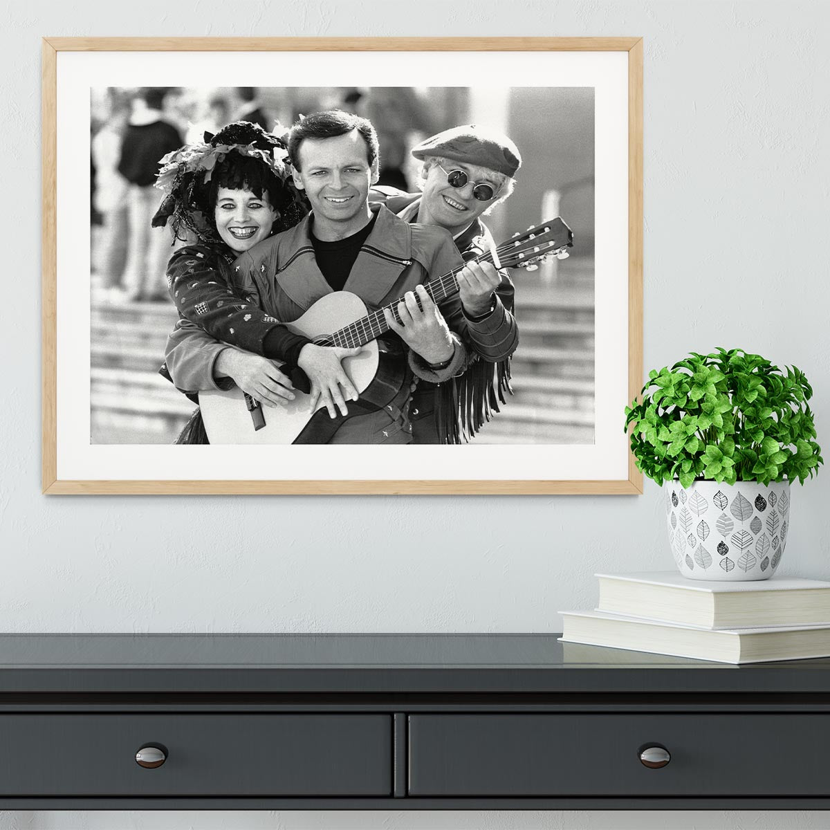 Gary Numan and friends Framed Print - Canvas Art Rocks - 3