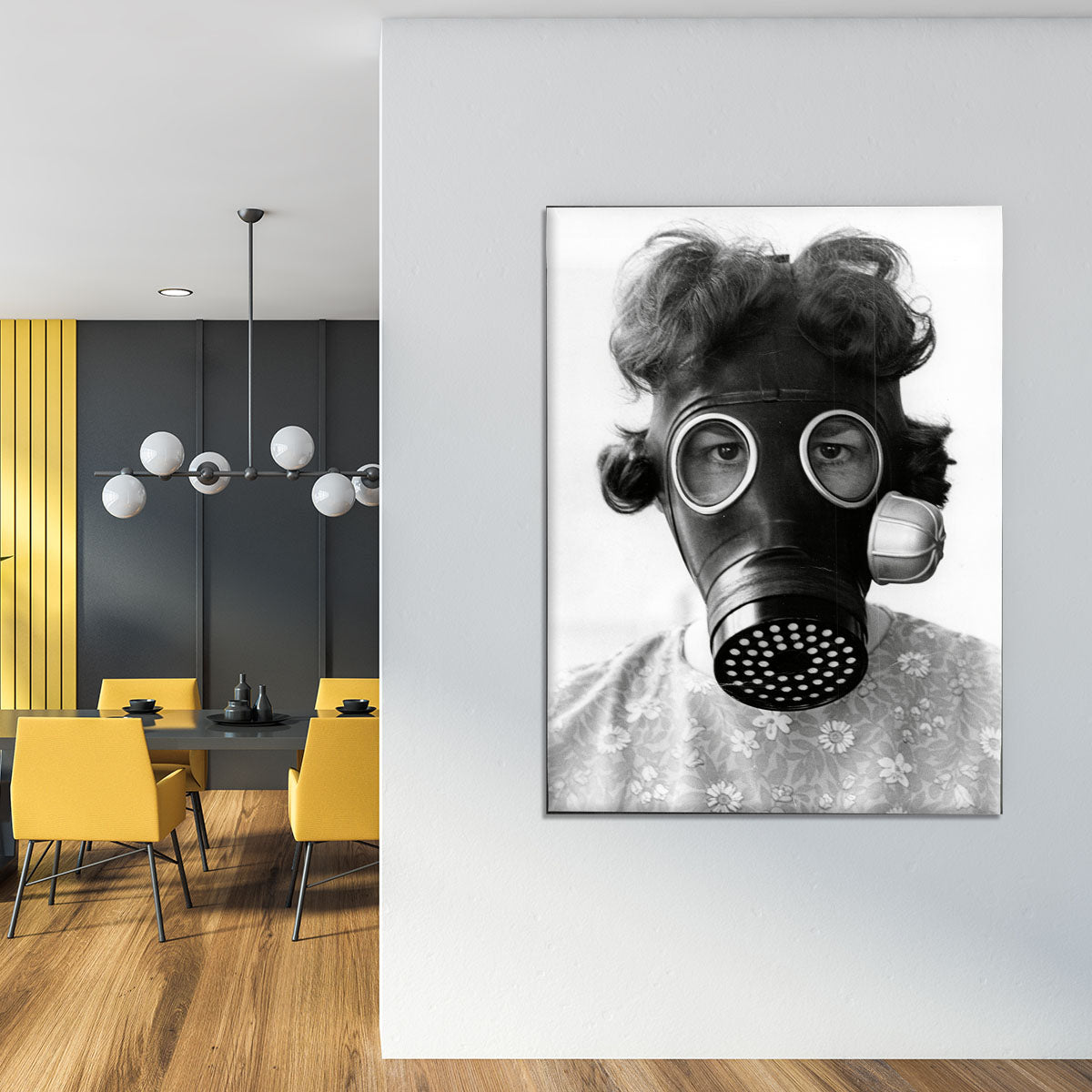Gas Mask Canvas Print or Poster - Canvas Art Rocks - 4