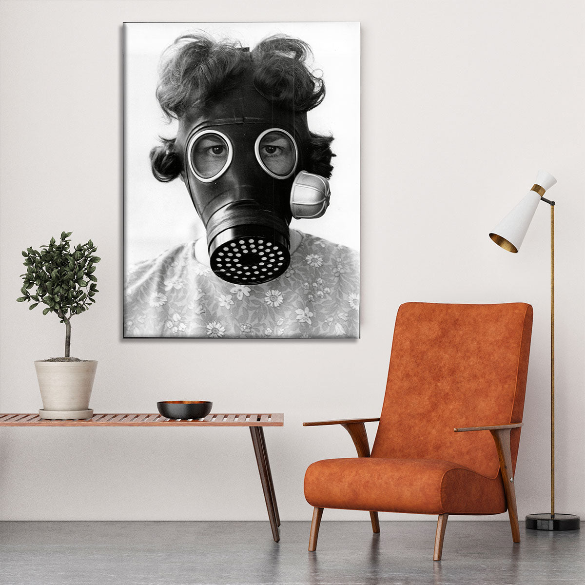 Gas Mask Canvas Print or Poster - Canvas Art Rocks - 6
