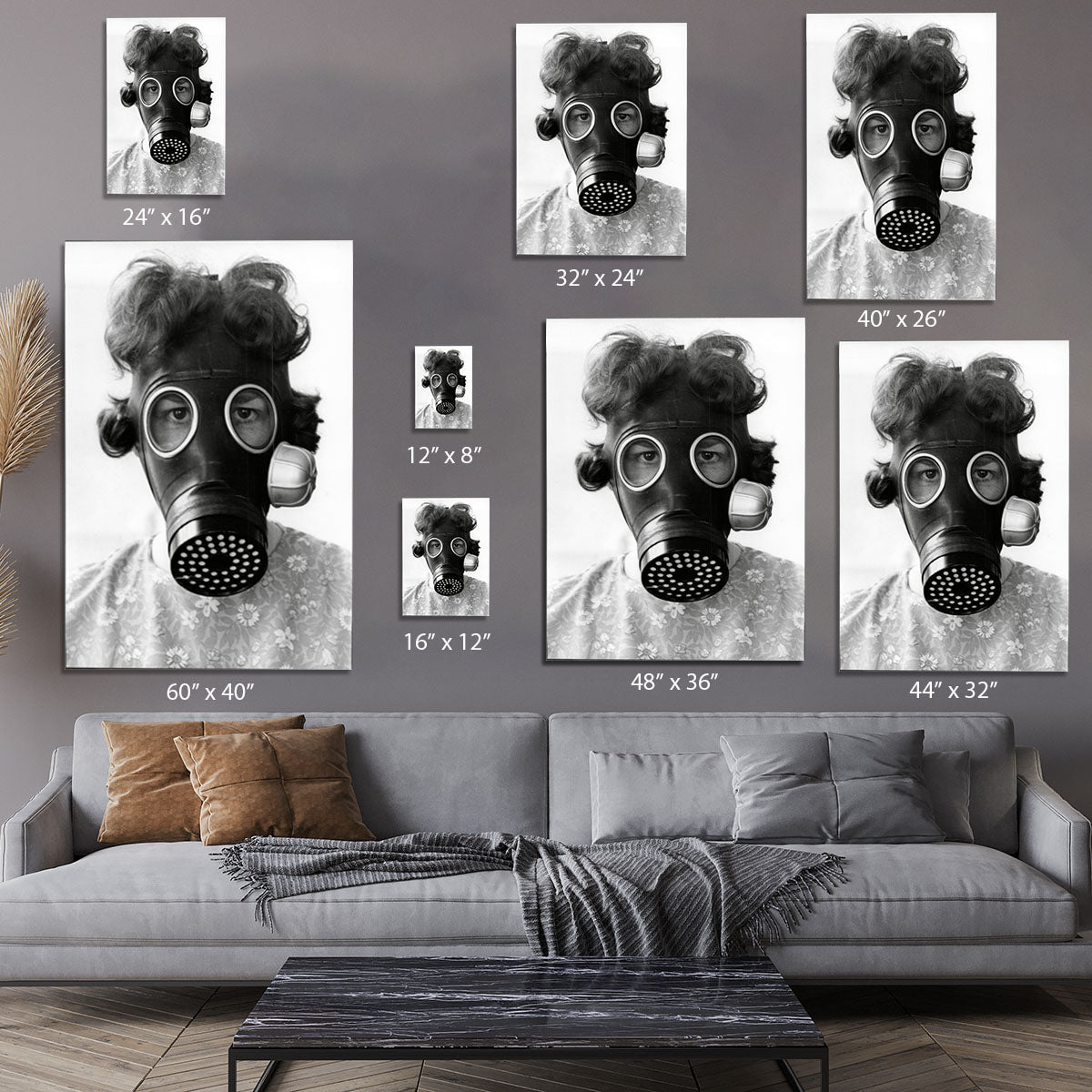 Gas Mask Canvas Print or Poster - Canvas Art Rocks - 7