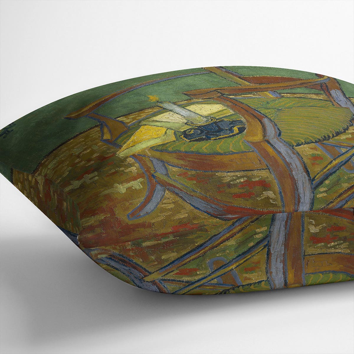 Gauguins chair by Van Gogh Cushion