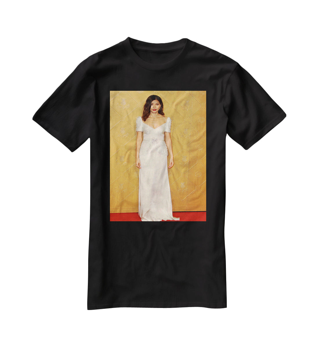 Gemma Chan T-Shirt - Canvas Art Rocks - 1