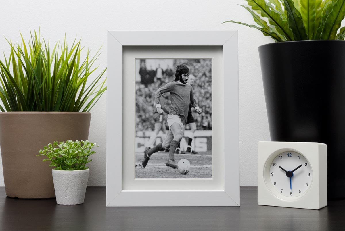 George Best Manchester United Framed Print - Canvas Art Rocks - 3