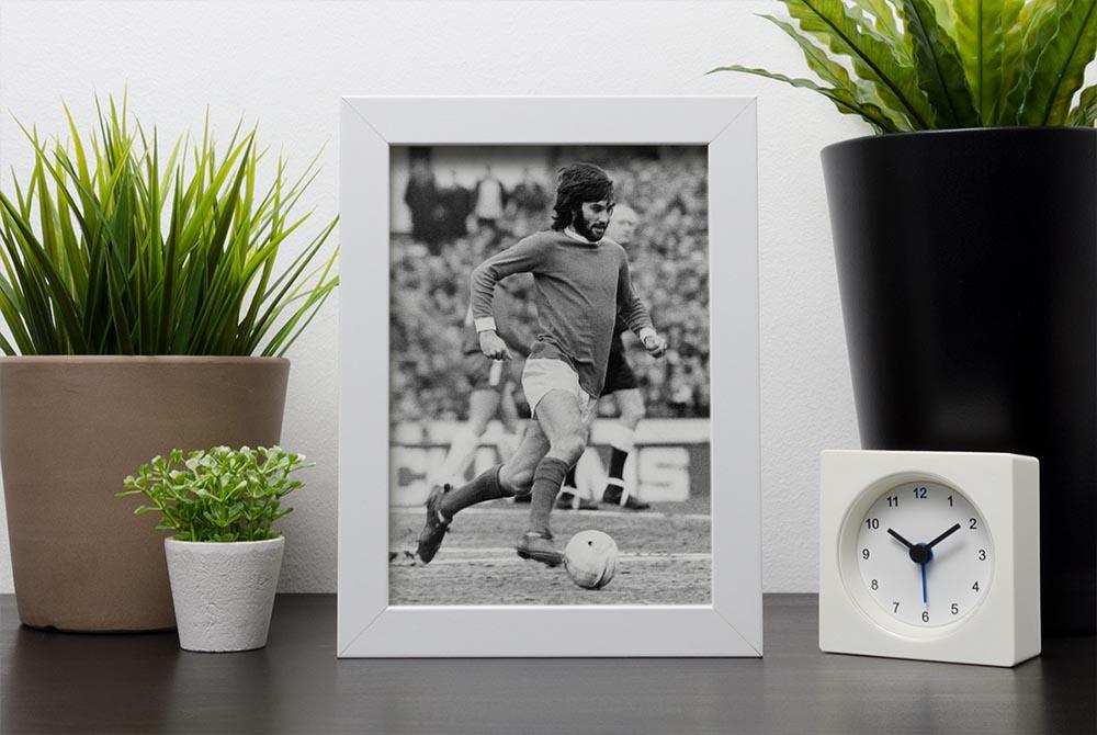 George Best Manchester United Framed Print - Canvas Art Rocks - 4