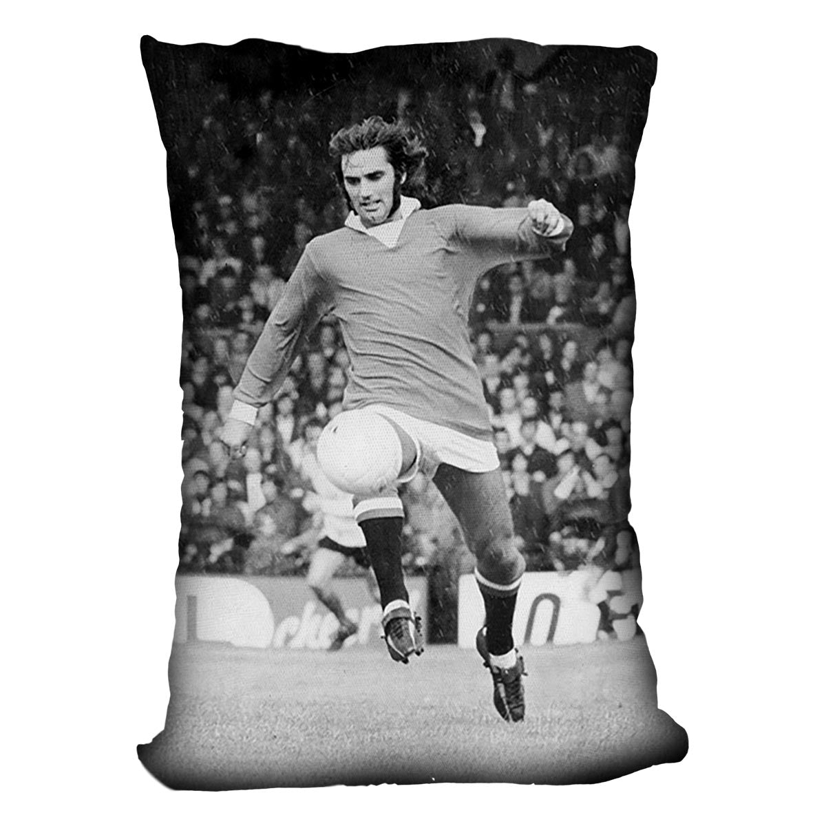 George Best Manchester United in 1971 Cushion