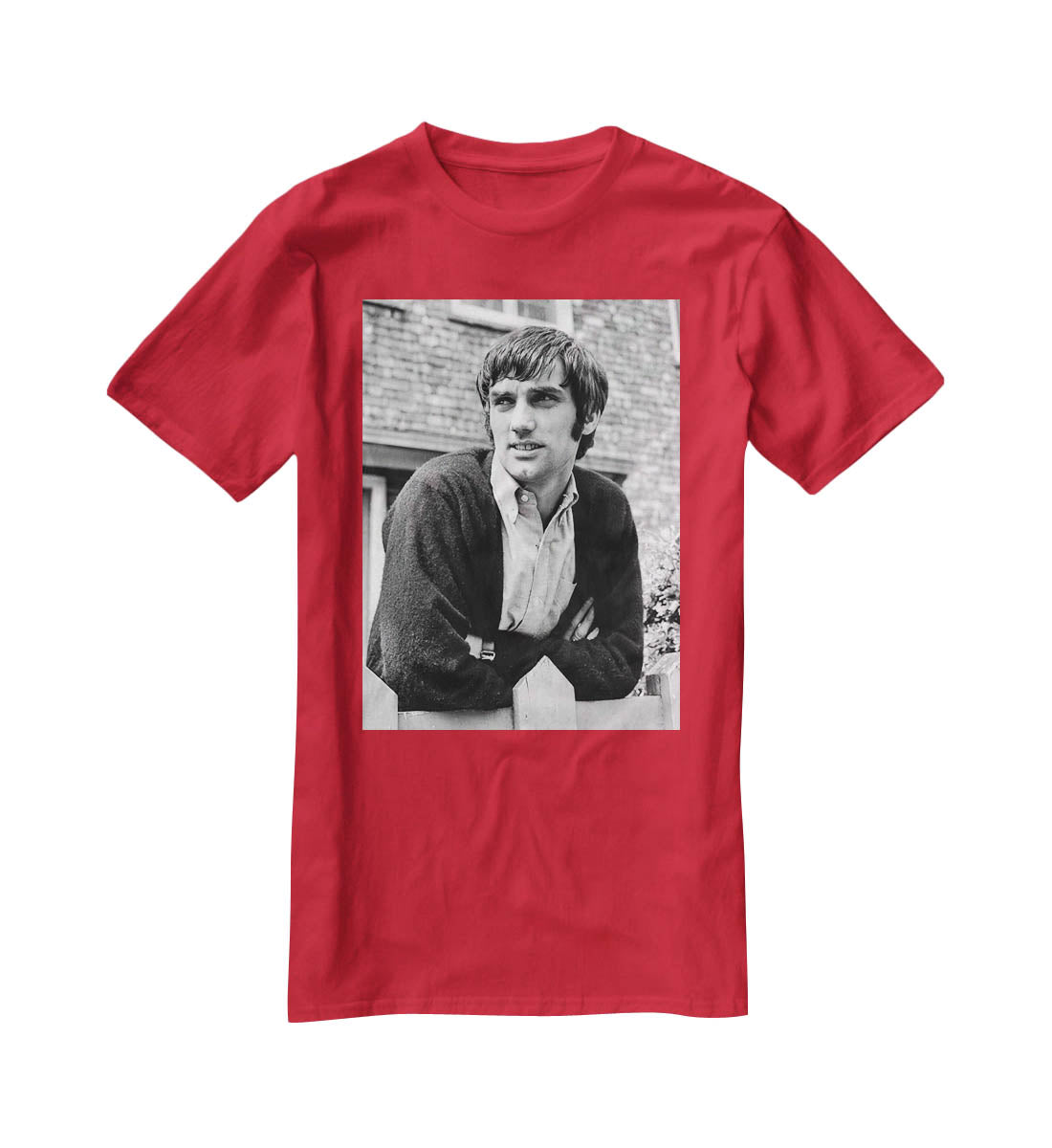 George Best in 1968 T-Shirt - Canvas Art Rocks - 4