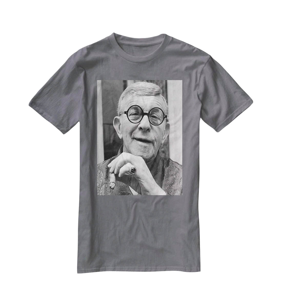 George Burns T-Shirt - Canvas Art Rocks - 3