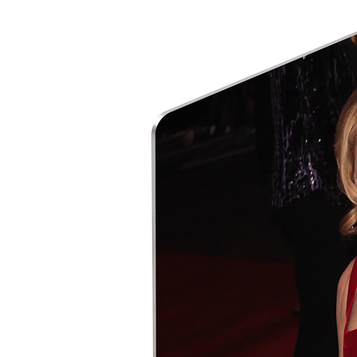 Gillian Anderson at the premiere of Les Miserables HD Metal Print