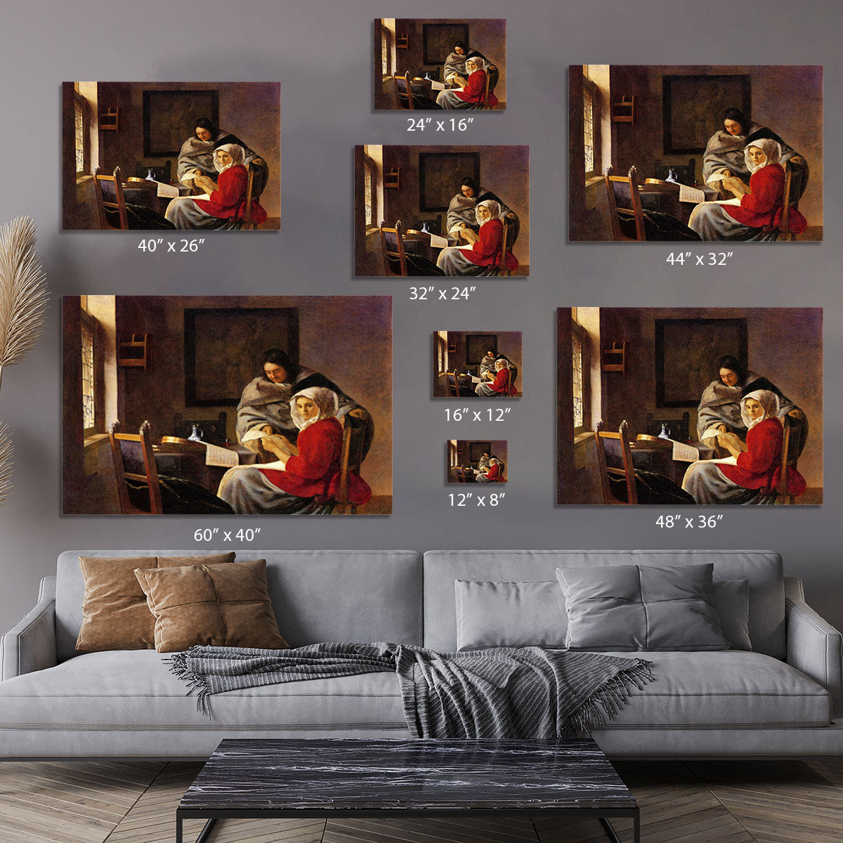 Girl interrupted in her music Canvas Print or Poster - Canvas Art Rocks - 7