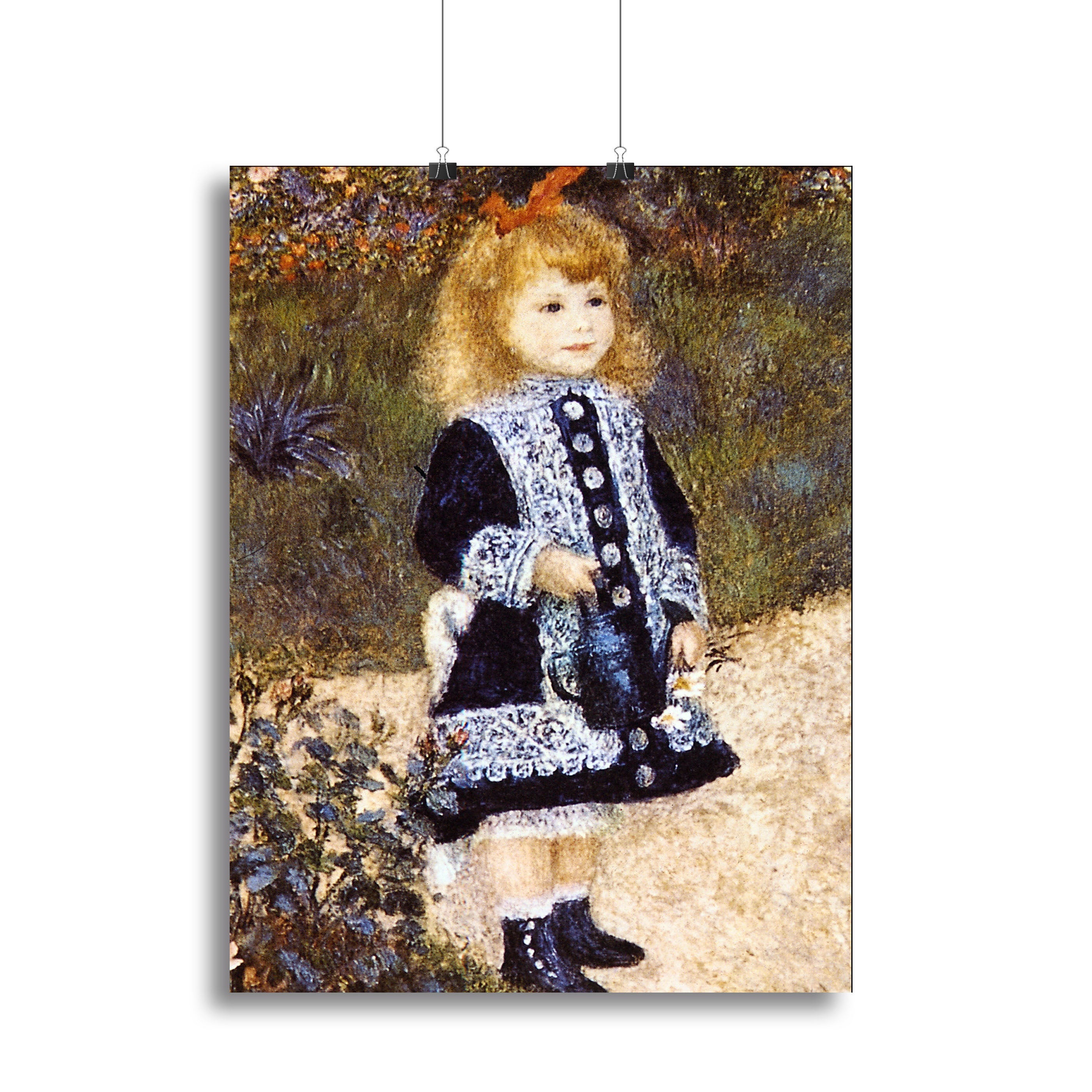 Girl with the Watering Can by Renoir Canvas Print or Poster - Canvas Art Rocks - 2