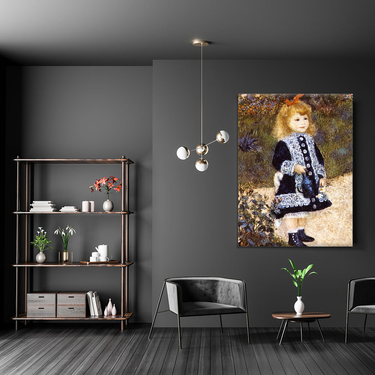 Girl with the Watering Can by Renoir Canvas Print or Poster - Canvas Art Rocks - 5
