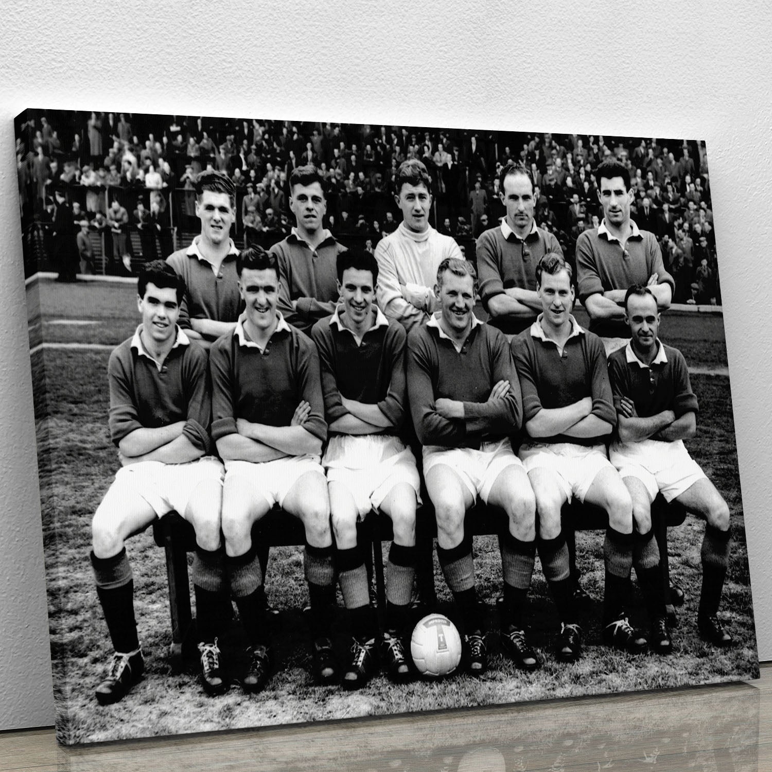 Glasgow Rangers Football Club Team Photo 1957 Canvas Print or Poster - Canvas Art Rocks - 1